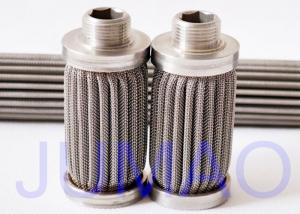 Safety Pleated Water Filter Cartridges , Ss Filter Cartridge For Methanol Filtration