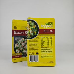 Free samples Heatproof Resealable Aluminum Foil Meal Packaging Flat Bottom