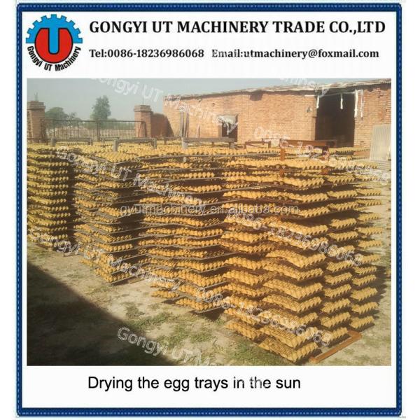 2.8m*1.7m*1.8m Waste Carton Wine Glass Holder Tray Machine for Durable Paper Products