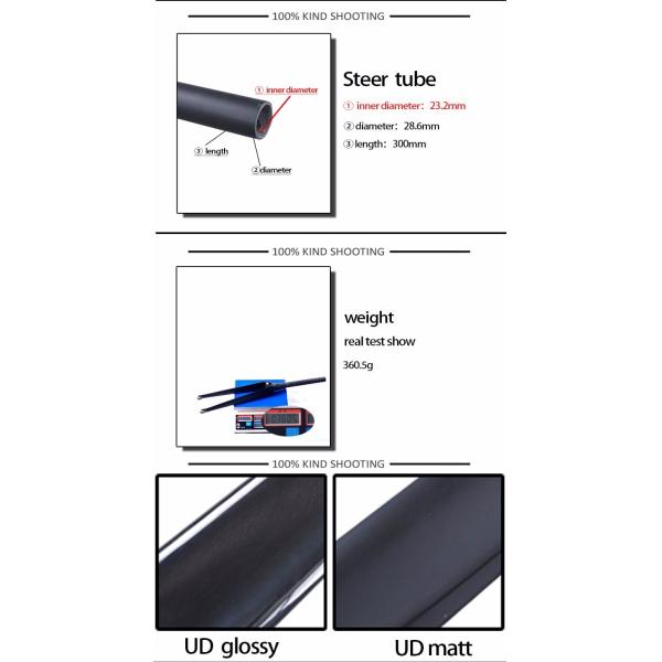 T800 UD 700C Racing Carbon Road Bike Fork V Brake Suspension Fork