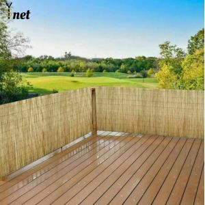 Outdoor Reed Fence Panels Acrylic Reed Fence Screening Customized