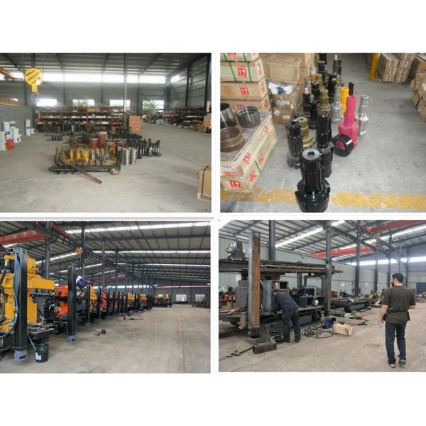 150m Depth Wheel Trailer Mounted Borehole Drilling Rig Machine