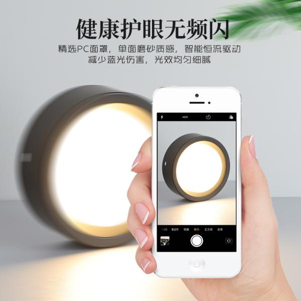 3500K LED Surface Mounted Downlight Cylindrical Surface Mount Led Ceiling Lights