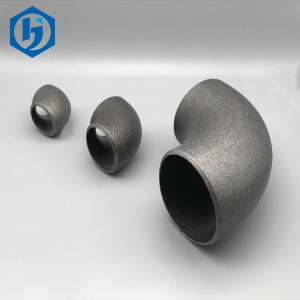 Sch90/180 Degree Carbon Steel Seamless Elbowr Pipe Fitting Black Paint Sandblasting