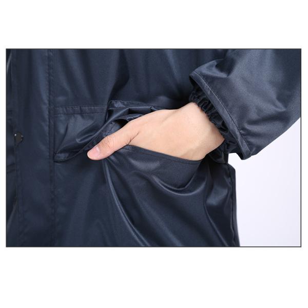 PU Coating Military Raincoat Poncho Windproof For Men And Women Full Body Protection