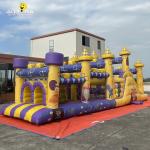 Custom Commercial Inflatable Obstacle Course With Slide Waterproof Diversified
