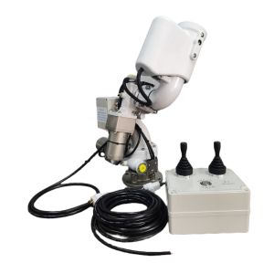 White Intelligent Electric Fixed Water Cannon for Electric Water Truck Direct