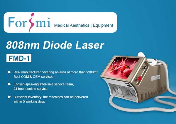 Best selling 808nm diode laser permanent hair removal machine