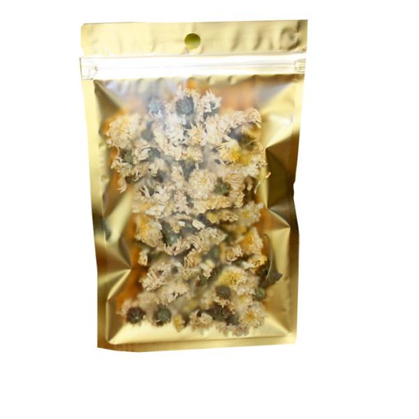 Custom Color Matt Zipper Lock Bags Gravure Printing 3 Side Seal With Circular Hook