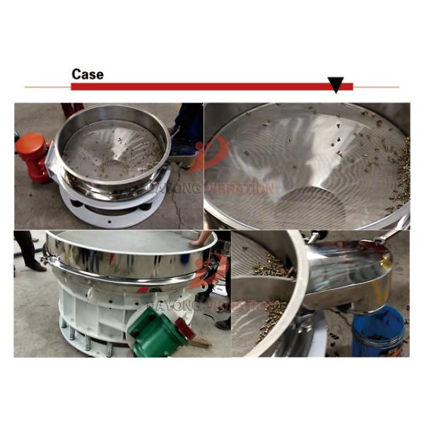 High Efficiency Vibrating Sieve Separator Circular For Powder Materials