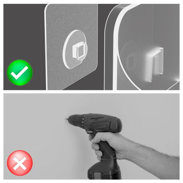 No Drilling Required Wall Mounted Soap Holder , No Residue Soap Dish Holder