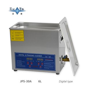 6L Commercial Ultrasonic Cleaner 180W Quiet Ultrasonic Cleaner JPS-30A With