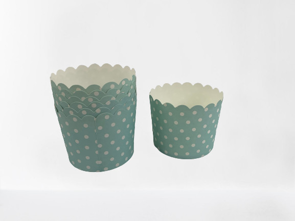 BSCI Greaseproof Waterproof Paper Baking Cups Muffin Cupcake Liners