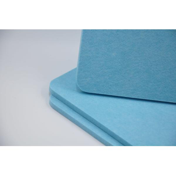 Stylish Square Acoustic Panels Polyester Fiber Sound Proof Insulation Board Customized
