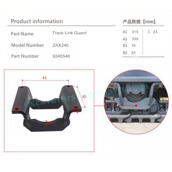 ZAX240 ZX250H-5G Hitachi Excavator Track Guard Steel 7059323
