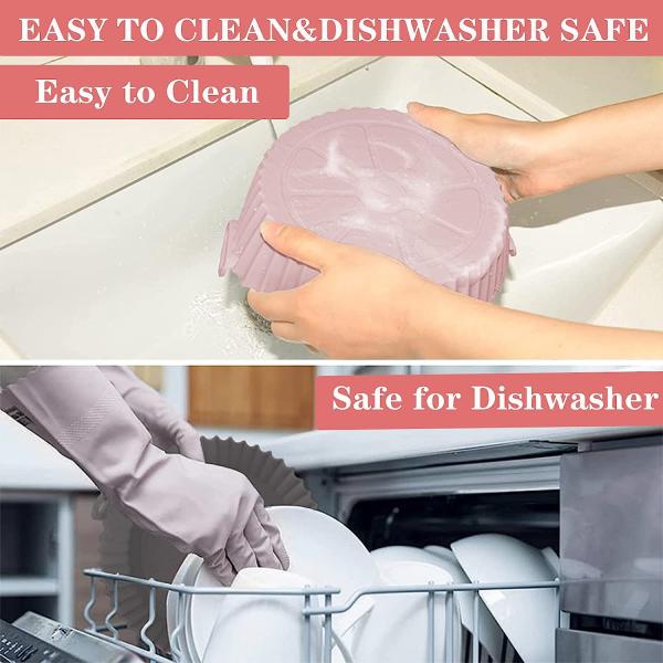 Microwaveable Silicone Baking Tray Cake Mold Odorless Practical