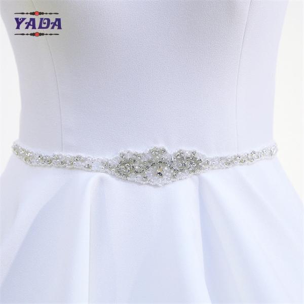 Elegant vintage handmade appliqued korean style dress strapless dresses latest bridal wedding gowns