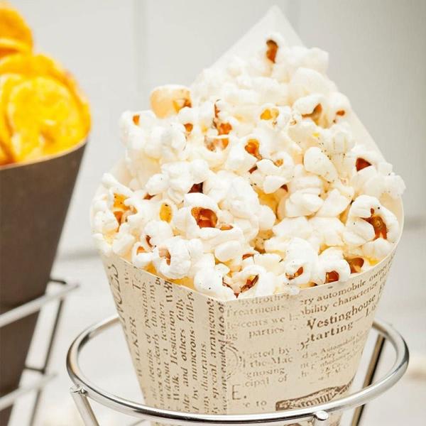 300gsm Anti Oil Greaseproof Fried Chicken Paper Box For Popcorn