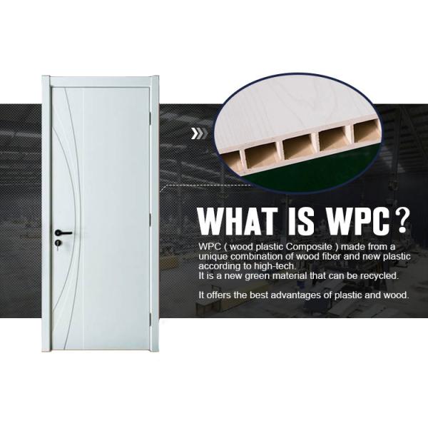 WPC Interior Soundproof Glass Office Door , PVC Double Sliding Glass Doors
