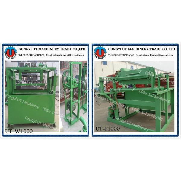 2.8m*1.7m*1.8m Waste Carton Wine Glass Holder Tray Machine for Durable Paper Products