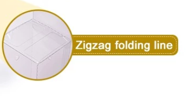 Rectangle 0.30mm Transparent Rigid Clear PVC Gift Boxes