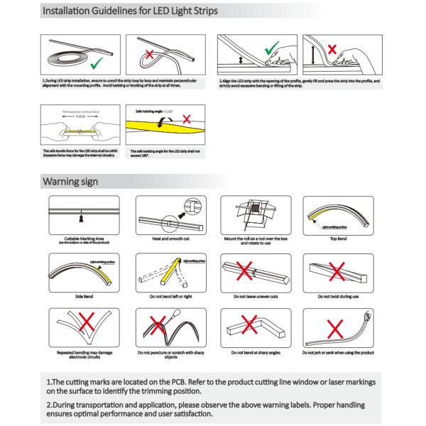 LED Neon Strip Light 1516 Ultra High Luminous Efficiency For Park Lighting