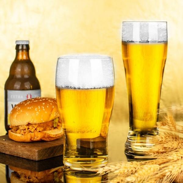 Lead Free High Quality Crystal Clear Beer Glass Mug Custom Glass Modern Style