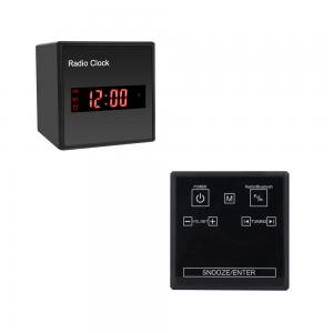 China Bluetooth FM Radio 1080P Alarm Clock Hidden Camera Motion Detected on sale