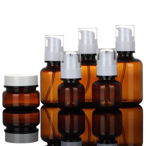 Quality PET Cosmetic Packaging Sets 90ml 130ml 160ml Recycable Leakproof for sale