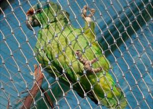 Quality Ferruled Stainless Steel Bird Aviary Wire Mesh Netting for sale