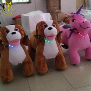 Quality Hansel  animal motorized rides kids motorized plush animals animal electric toy for sale