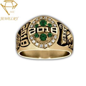 Quality College University Diamond Womens Class Rings for sale