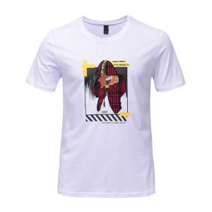 man clothes short sleeve badminton t-shirt