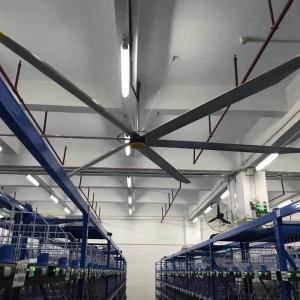 Quality DC Brushless Pmsm Axial Exhaust Ventilation Cooling Industrial Ceiling Fan 5m For War for sale