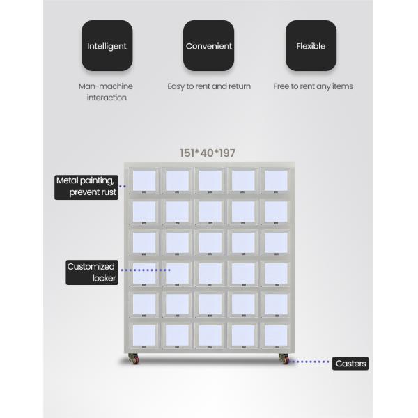 Library Subway Reading Renting Vending Machine With Smart Rental System For CD Books Vending Machine