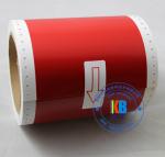 Pre-cut continously color PVC labels sticker for Max Bepop sign marking machine