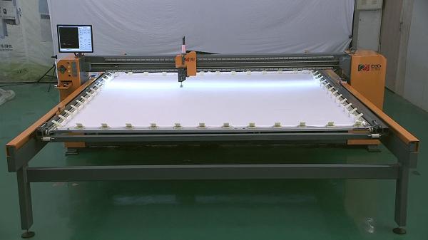 Buy Computerized Single Head Quilting Machine With Fully Automatic Refueling System at wholesale prices