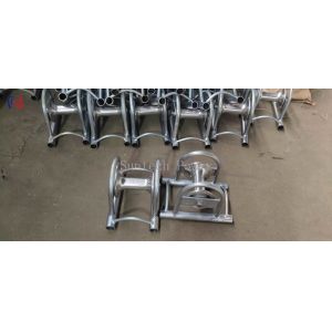 150mm Diameter Cable Pulley Roller 5KN Cable Pulleys And Rollers