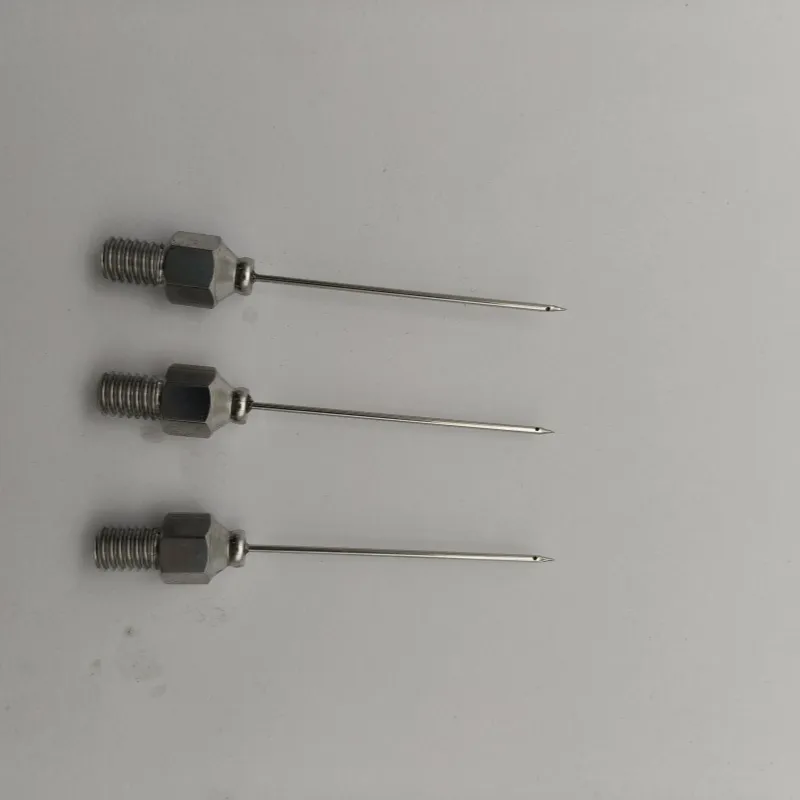 Stainless Steel Capillary Tube Threaded Side Hole Needle