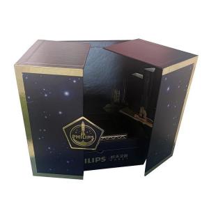 China Empty Unique Cardboard Gift Box For Perfume Bottle Color Printing on sale
