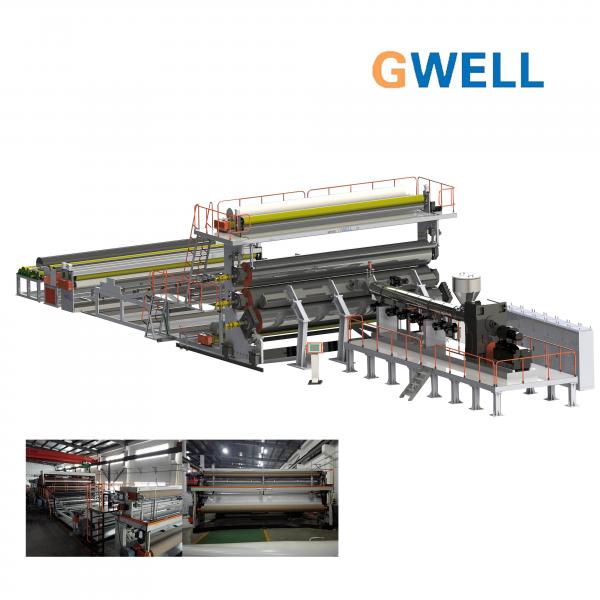 Buy HDPE Waterproofing Membrane Production Line HDPE water proof film extrusion machine at wholesale prices