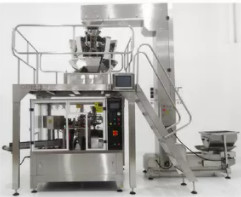 Buy 220V 50Bpm Snack Food Packaging Machine , Premade Pouch Packing Machine at wholesale prices
