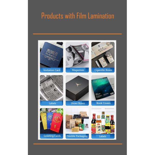 BOPP Thermal Lamination Rainbow Holographic Film EVA Adhesive Pre-coated for Paper Cosmetic Boxes Wine Packaging and Advertising