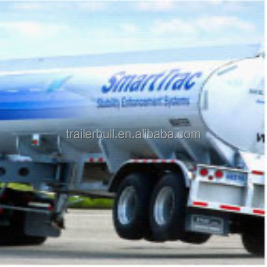 25T Tanker Truck Trailer Heavy Duty For Warm Palm Oil In Kenya
