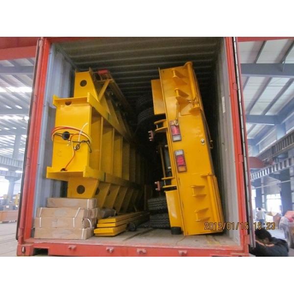 14M 40T-60T Heavy Duty Low Bed Trailers For Transport Construction Machine