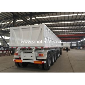 Quality Cargo Dump Semi Trailer 3 Axles Semi Tipping Trailers LML9381ZH for sale
