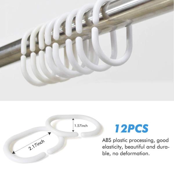 Wonderland Walmart bathroom 70 x 72 inches Disposable shower curtains With Hooks