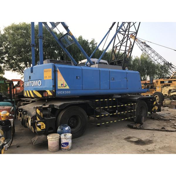 2006 Year 2nd Hand Mobile Cranes HITACHI SUMITOMO UCX300 30 Ton Wheel Type
