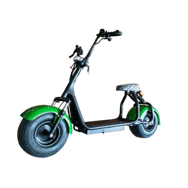 TM-TX-05-1 Stylish Big Wheel Electric Scooter , Harley Electric Scooter 18*9.5 6PR Vacuum Tyre