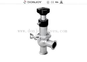 Quality SS316L Manual Adjustable Regulating Valves With Tri Clamp End for sale